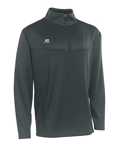 Russell Athletic Men's 1/4 Zip Pullover Stealth M