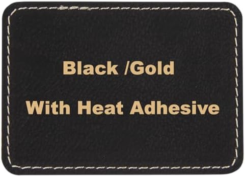 10 Pack Rectangle Laserable Leatherette Patches With Adhesive - 3.5" X 2.5" Purple Faux Leather Hat Patches For Glowforge - View #3