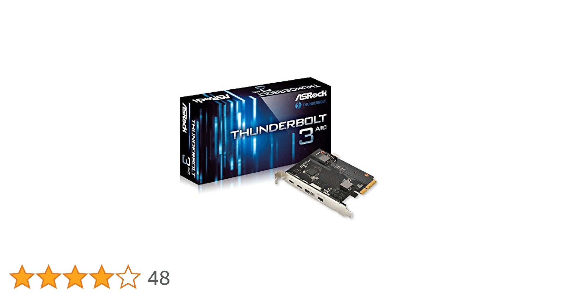ASRock Thunderbolt 3 AIC 拡張カード ASRock > Thunderbolt 3 AIC