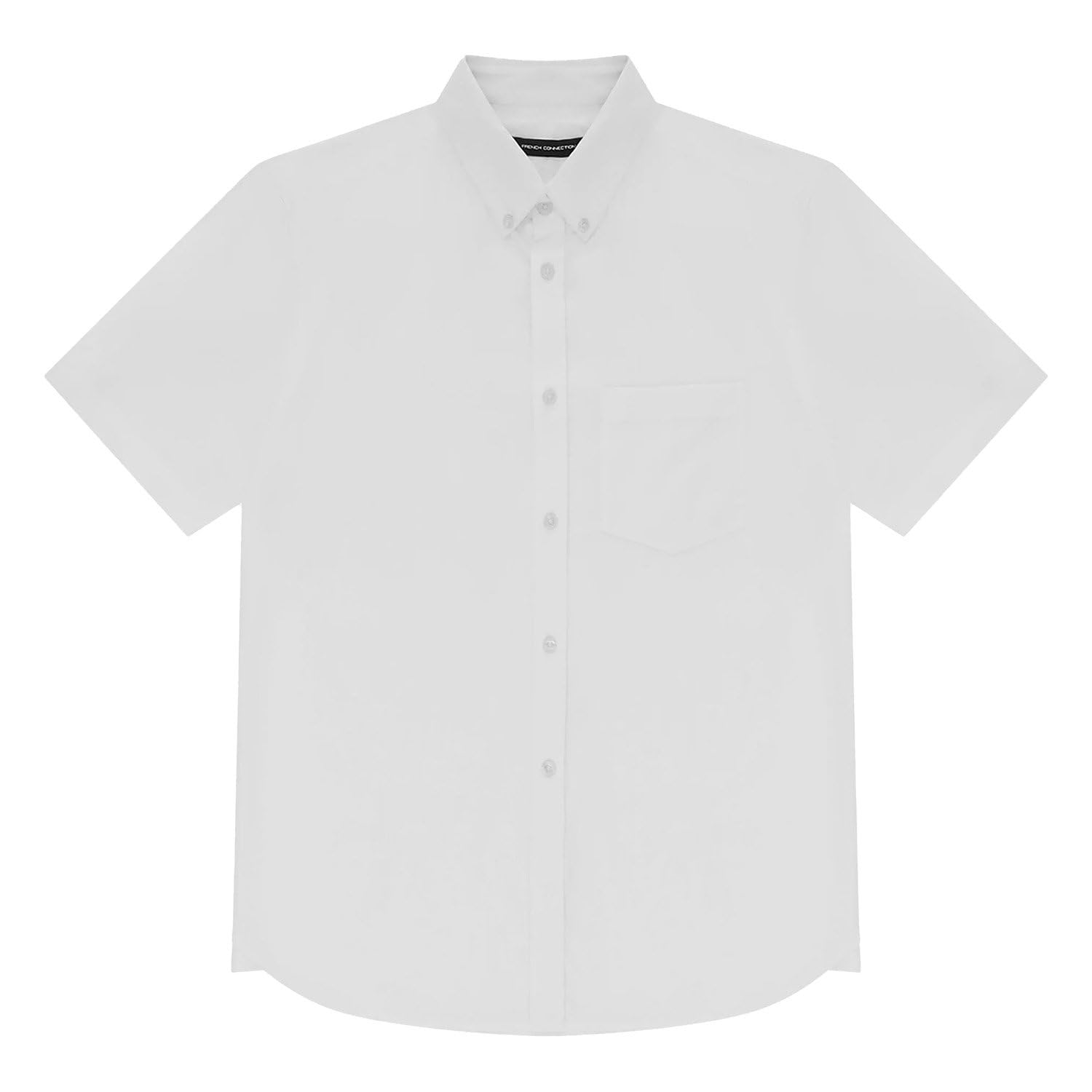 French Connection Oxford Short Sleeve Shirt X-Large (White)