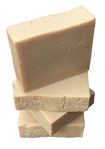 Unscented Castile Olive Oil Goat Milk Soap Bars for Baby and Sensitive Skin - Fragrance Free, Non-GMO, Handmade in USA (4 Bar Pack, 4.5 Ounce each) Unscented Castile Olive Oil Goat Milk Soap Bars for Baby and Sensitive Skin - Fragrance Free, Non-GMO, Handmade in USA (4 Bar Pack, 4.5 Ounce each)