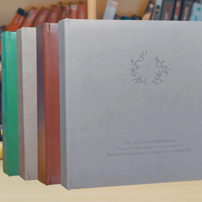 PU Leather Scrapbook Photo Storage Collage Book Album Commemorative