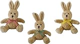 Color: beige. Home Collection Juegos Juguetes Niños Peluche Animales Juego de 3 Suave Conejos de Pascua