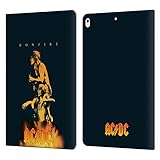  Head Case Designs Offizielle AC/DC ACDC Bonfire Albumgrafik Leder Brieftaschen Huelle kompatibel mit iPad Air (2019)