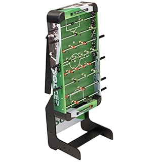 Table de Baby-Foot d'intérieur Pliable - 22 Figurines - 3 balles inclues - 2 à 4 Joueurs