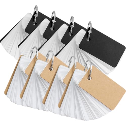 Tarjetas de escritura de cartulina negra para oficina y hogar