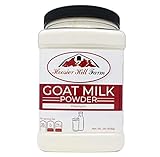 Hoosier Hill Farm Goat Milk Powder, 2lb (32oz) Jar, Non-GMO, 100% Pure, No Additives, Batch tested...