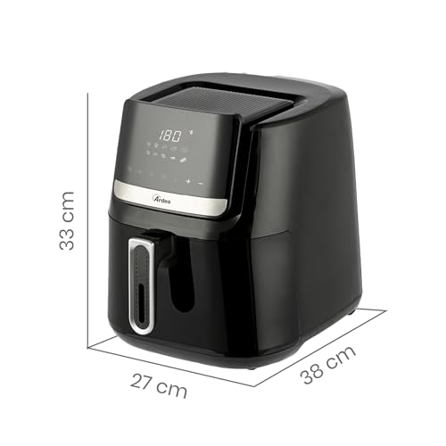Ardes Eldorada ARFRYA06 Friggitrice Ad Aria 6.5 Litri Potenza 1600W Nero - 6
