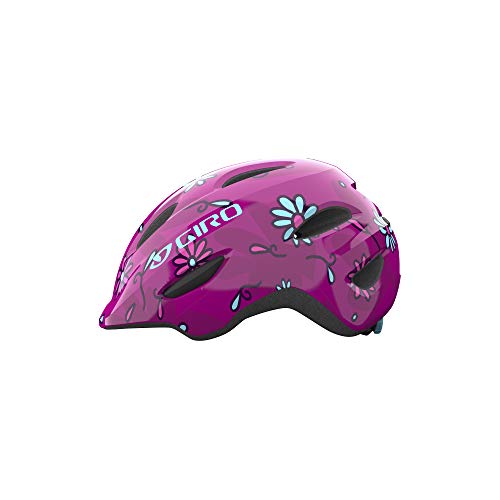 Giro Scamp Youth Recreational Cycling Helmet - Pink Street Sugar Daisies (Discontinued), Small (49-53 Cm) #TOP1