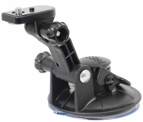 Support à ventouse Polaroid XS100SCM noir pour caméscope et caméra
