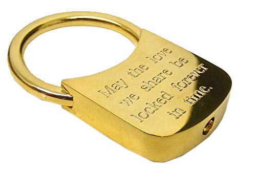 小物 PADLOCK KEY HANGER / GOLD Personalised Gold Plated Solid