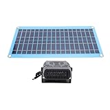 MENDUNER „Multi Use Solar Heater“ 30 W Tragbares Solarpanel-Heizungsset mit Überhitzungsschutz für Autogewächshäuser Haustierhauswärmer