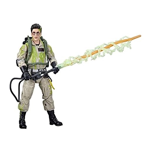 Ghostbusters Plasma Series Glow-in-The-Dark Egon Spengler Toy 6-Inch-Scale Collectible Classic 1984 Ghostbusters Figure, Kids Ages 4 and Up