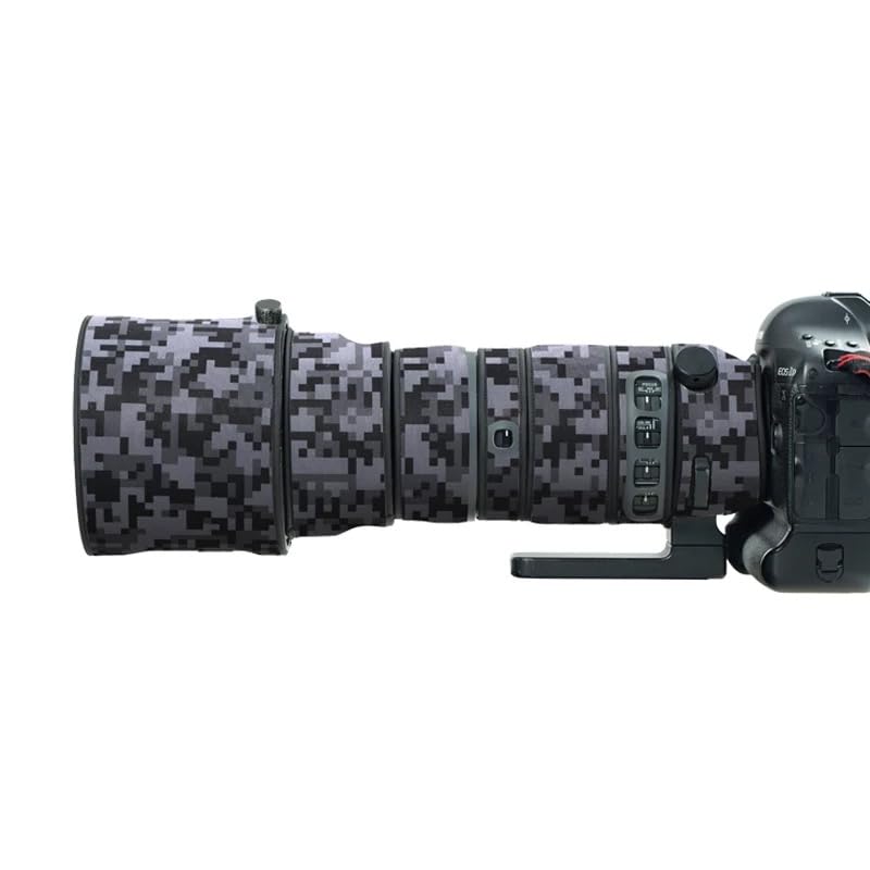 XCOAT Waterproof Camouflage Lens Cover for Sigma 150-600mm F5-6.3 DG OS Sports, Camera Rain Covers, Lens Protective Sleeves & Cases, Suit for Wildlife and Sports Photography (Digital Camouflage)