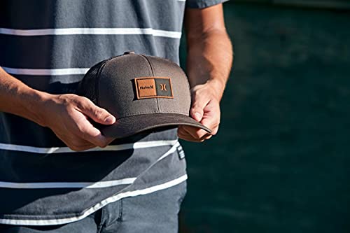Image of Hurley Mens Trucker Hat - Flexible Quick Dry Fairway Mesh Trucker Hat for Men with Snapback Closure - Classic Mens Caps