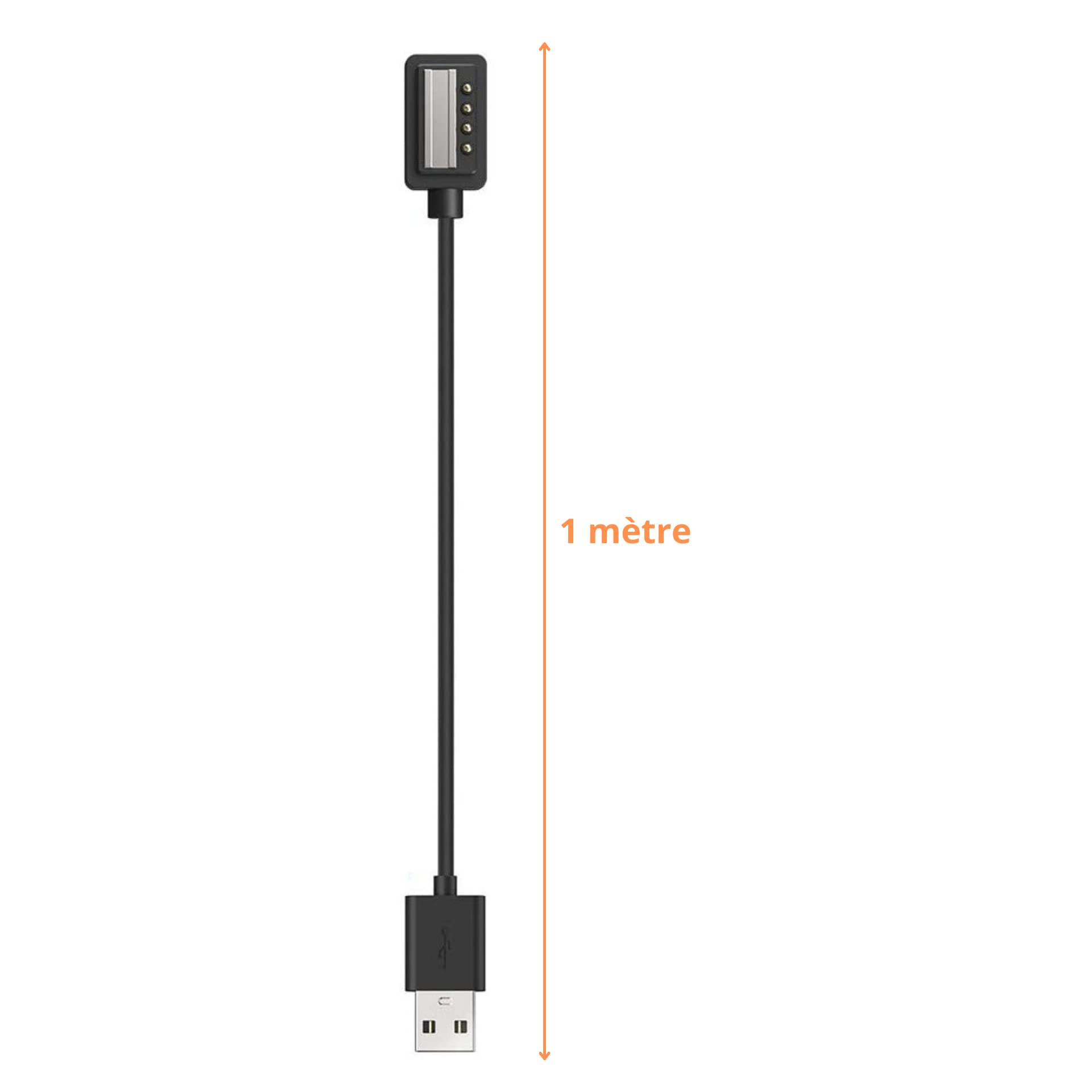 Câble Chargeur USB Pour Montre Suunto 9/9 Baro/D5/EON Core/Spartan - 1 Mètre - Remplacement Haute Résistance - Expédition France