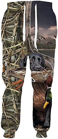 Animal Hunting Duck Men’s and Women’s Casual Pants 3D Printing Fashion Autumn Harajuku Street Sweatpants Trousers 6 5XL