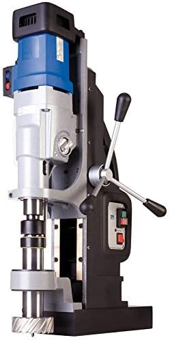 Part # MAB 1300: Magnetic Drill, Reversible, Up to 5-1/8" dia. hole capacity, 30-80, 50-120, 130-350 & 210-550 RPM, 20 Amp, Wt: 112 lbs.