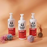 Buddycare Flea & Tick Cat Shampoo - 500ml x3 - Eliminates Fleas, Ticks & Mites - Deep Cleansing Shampoo for Cats, Tea Tree & Eucalyptus Flea Shampoo for Cats - Image 4