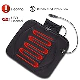 ♛Plug-and-Play-Sicherheit - Ausgestattet mit einem Überhitzungsschutz-Thermostat sind unsere beheizten Sitzkissen nach UL130 zertifiziert und auf Sicherheit geprüft. Car Seat Warmer kann 3-5 Minuten sofortiges Aufheizen sein. Das Heizkissen mit Abschaltautomatik sorgt für einen sicheren Gebrauch. Der Standardtimer ist 30 Minuten.