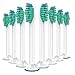 Cabezales de Repuesto para Philips Sonicare ProResults Eléctricos Cepillo de dientes | Cabezales de Recambio Compatible con DiamondClean, HealthyWhite, FlexCare Platinum, EasyClean (Pack de 8)