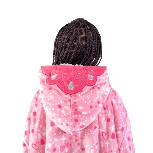 Image of Bare Home Wearable Blanket Hoodie - Soft Plush Sherpa - Warm and Cozy - Oversized Wearable Blanket