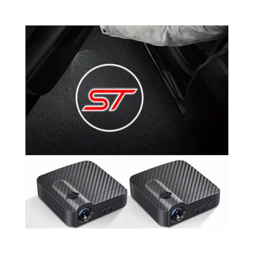 FENGMUZX 2pcs Door Marker Lights Concierge Projector for ST Emblem Laser Welcome Lights car Accessories