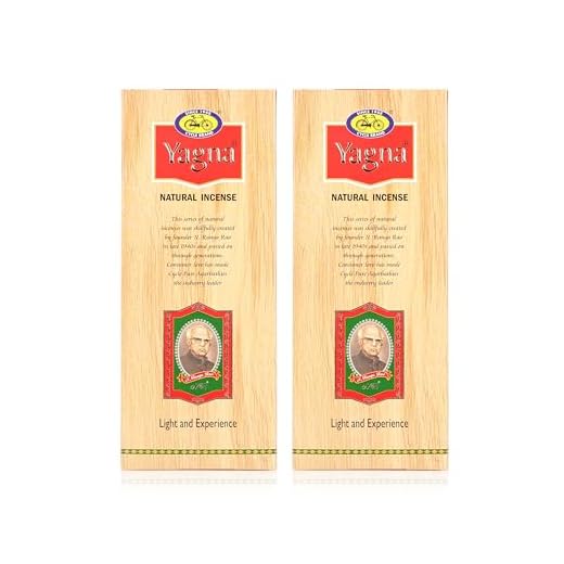 Cycle Pure Yagna Incense Sticks Pack of 2, (70gm Masala Agarbatti Sticks) || Sandal Floral Fragrance || Special Long Lasting Agarbatti for Puja, Havan, Rituals