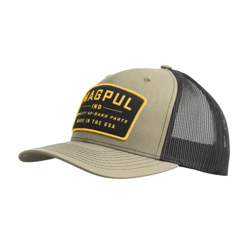 Magpul Standard Trucker Hat Snap Back Baseball Cap, One Size Fits Most, Go Bang Olive #TOP1
