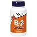 NOW Vitamin B-2 (riboflavin) 100mg, 100 Capsules (Pack of 3)