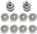 Dishwasher upper dishrack roller wheels (10pack) - fit for samsung dishwasher parts