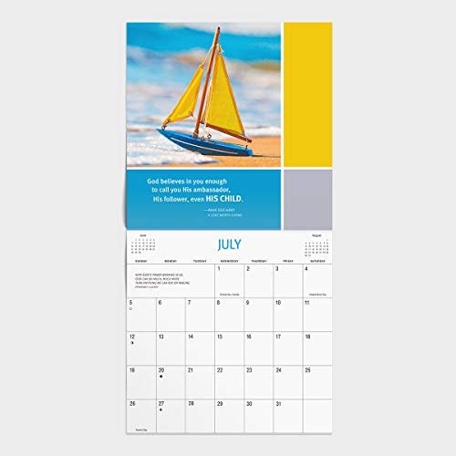 Max Lucado - Let God Write Your Story - Calendário de parede inspirador 2020