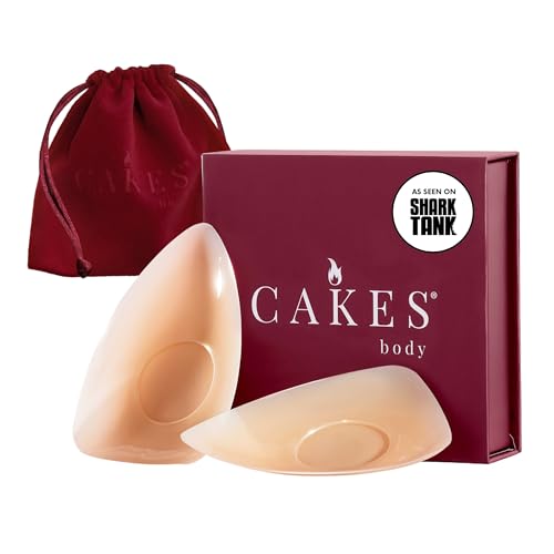CAKES Body sticky Triangle Nipple Covers for Women - The Viral Sticky Boobs With an Adhesive-free nip nook