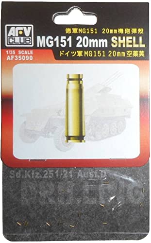 MG151 boîtier métallique AFV-Club 35090 pour améliorer les détails d'un char 20 mm