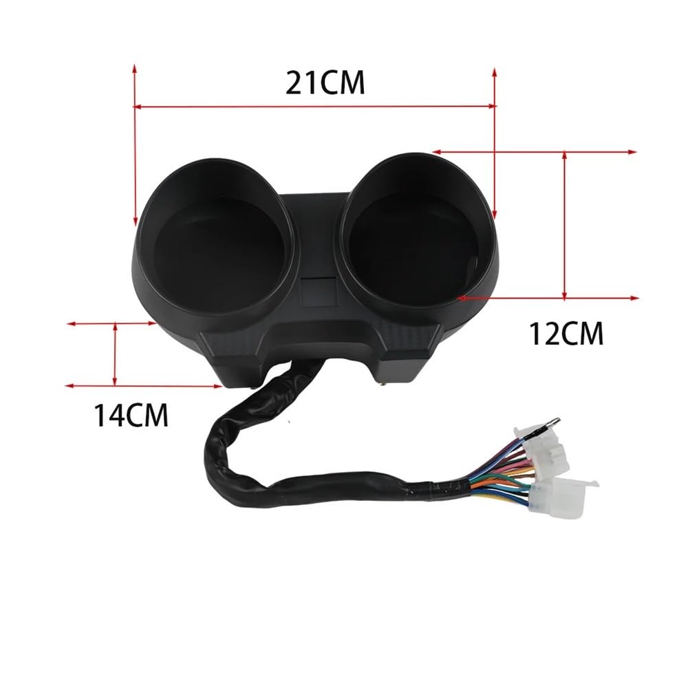 for Suzuki GS500 GS 500 GN125 Universal Motorcycle Digital Speedometer Dashboard Tachometer Odometer Meter Instrument Voltmeter