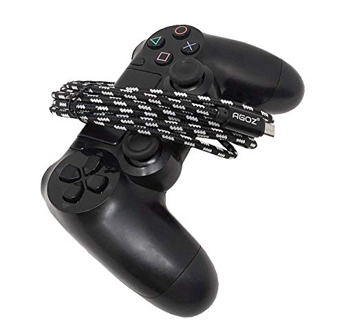 Micro Usb Cable, 2Pack 4Ft Fast Charger Cord Braided Sync And Charging Cables Compatible With Samsung Galaxy S7, S6,S7 Edge,S7 Active,Note 5, A6, J7 Sky Pro,J3, Ps4 Controller, Lg K20 Plus, K20V Rebel #TOP2