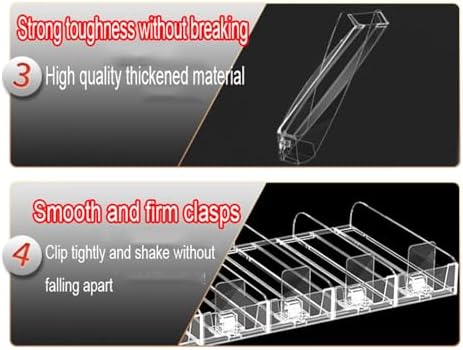 Cigarette Display Rack - 44 Size Countertop Organizer for Retail Stores, Bars & Supermarkets - Versatile Point of Sale Cigar, Candy & Tobacco Display Case