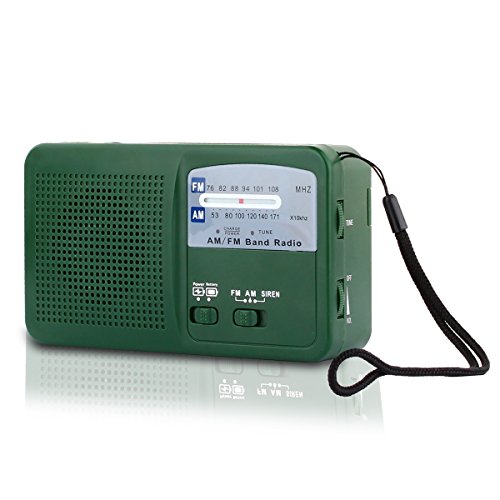 Radio d'urgence sans pile résolvant les pannes électriques avec dynamo