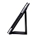 WAWO Samsung Galaxy Tab 4 10.1 Inch Tablet Smart Cover Creative Folio Case (Black)