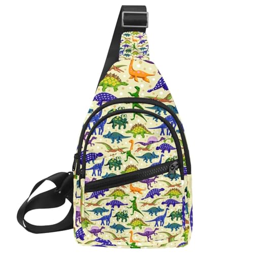 Bolsa de pecho para mujer impermeable que repele el agua, diseño de frutas para viaje