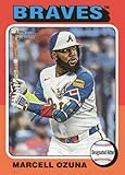 2024 Topps Heritage #568 Marcell Ozuna Atlanta Baseball Card - Sportscard Superstore