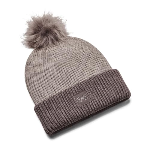 UNDER ARMOUR(アンダーアーマー) レディース ハーフタイム リブ編み ポンポン付きビーニー