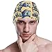 susiyo Lovely Hippo Animals Mens Swim Caps Polyester Swimming Hat for Adult and Youth
