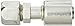 Four Seasons 17860 Straight Compression Air Conditioning Fitting