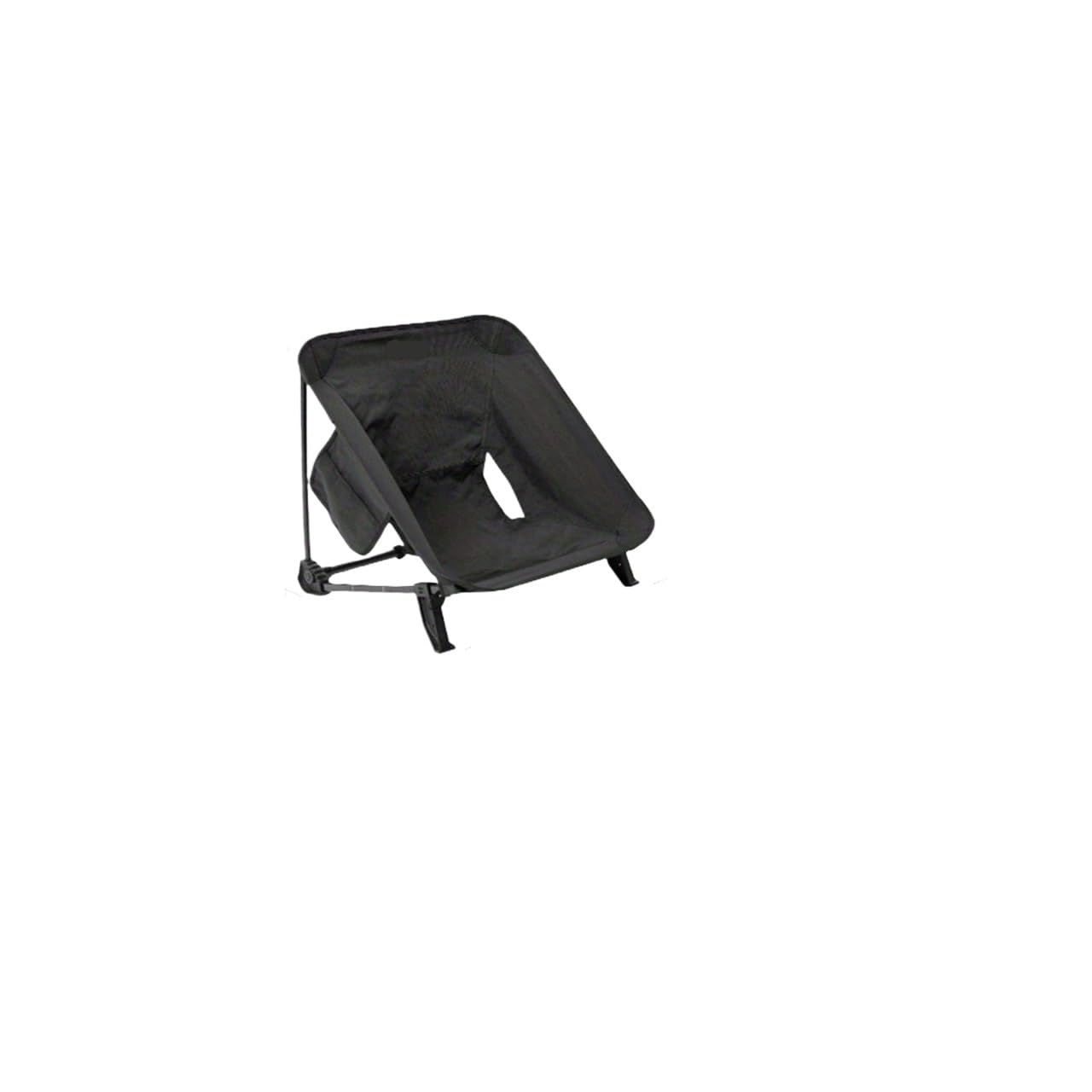 Chaise ultra légère Mountainhiker pliable en tissu Oxford noir haute résistance