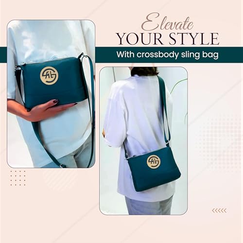 Image of Storite Drawstring Large Crossbody Shoulder Bag Casual Sports Bag Outdoor Fitness Swimming Pool Hiking Beach Gym Bag For Women, (Lavender Purple- 31x 25x 12 Cm)