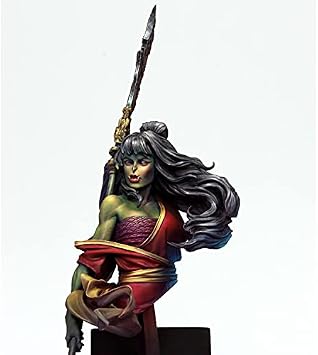 PANGCHENG 1/10 NATAKU, Resin Model Bust GK, Science fiction theme, Unassembled and unpainted kit
