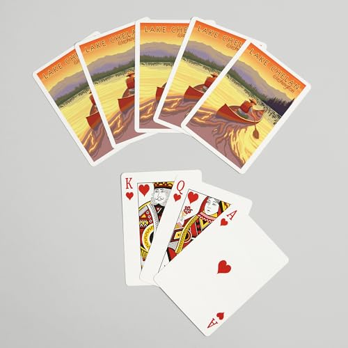 Baraja de Póker con 52 cartas Lake Chelan miniatura 7
