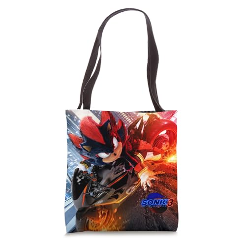 Bolso tote de Sonic the Hedgehog 3 con motocicleta de Shadow miniatura 1