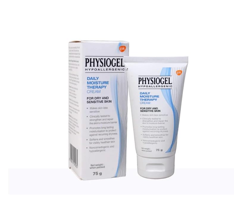 PHYSIOGEL HYPOALLERGENIC Daily Moisture Therapy Cream for Dry & Sensitive Skin – Long-Lasting Hydration & Barrier Repair – Non-Comedogenic – 75 g-image-21